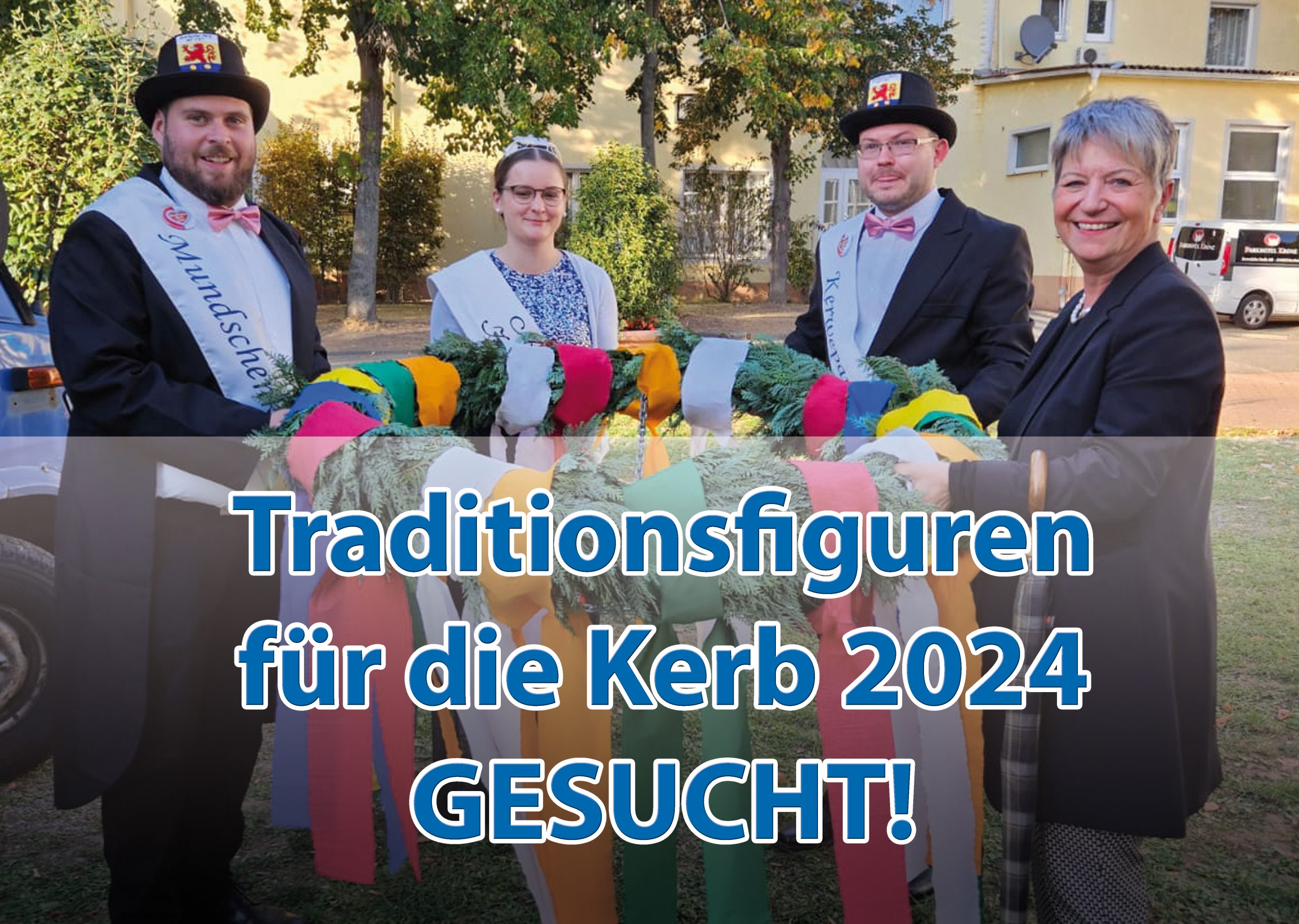 Traditionsfiguren für die Auerbacher Kerb 2024 GESUCHT!